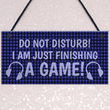 FUNNY Do Not Disturb Gaming Sign For Boys Bedroom Man Cave