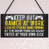 Novelty Gaming Sign Playstation Inspired Funny Christmas Gift