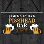 Funny Rude Home Bar Sign Personalised Bar Pub Sign Man Cave