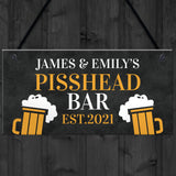 Funny Rude Home Bar Sign Personalised Bar Pub Sign Man Cave