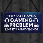 Game Zone Sign Playstation Xbox Player Retro Plaque Bedroom Sign