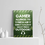 Funny Gamer Gift For Gaming Lover Boys Bedroom Wall Art Man Cave