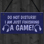 FUNNY Do Not Disturb Gaming Sign For Boys Bedroom Man Cave