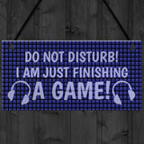FUNNY Do Not Disturb Gaming Sign For Boys Bedroom Man Cave