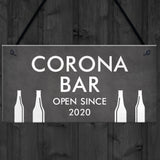 Shabby Chic CORONA BAR Personalised Home Bar Man Cave Sign