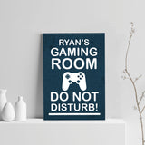 Personalised Gaming Room Print Gaming Poster Boys Bedroom