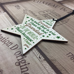 Grandad Gift For Birthday Christmas From Grandchildren Wood Star