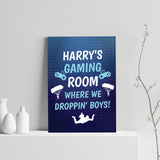 Gamer Lover Gift Print Gaming Sign For Boys Bedroom Man Cave