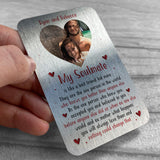 Soulmate Gift Anniversary Valentines Gift For Boyfriend Husband