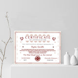Funny Valentines Gift For Boyfriend Personalised Print