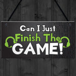 Games Room Sign Gaming Gift For Boys Bedroom Novelty Sign Gift