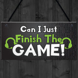 Games Room Sign Gaming Gift For Boys Bedroom Novelty Sign Gift