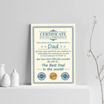 Personalised Gift For Dad Card Fathers Day Gift For Him