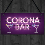 Funny Bar Signs Quarantine Gifts Novelty Home Bar Decor Gifts