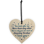 Brother Birthday Gift Heart Brother Christmas Card Gifts For Him