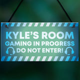 Neon Effect Gaming Sign For Man Cave Bedroom Sign Gift For Men