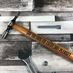 Rude Gifts For Him Engraved Hammer Valentines Gift For Boyfriend