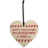 Novelty Happy Valentines Gift For Him Her Lockdown Gift Heart