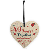 Funny Rude 40th Anniversary Gift For Husband Wife Gift For Him