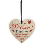 Funny Rude 20th Anniversary Gift For Husband Wife Gift For Him