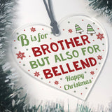 Funny Gift For Brother For Christmas Heart Xmas Gift Novelty