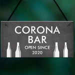 Shabby Chic CORONA BAR Personalised Home Bar Man Cave Sign