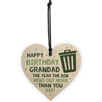 Funny Lockdown Birthday Gift For Grandad Heart From Grandchild