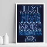 Gaming Print For Playstation Lovers Boys Bedroom Decor