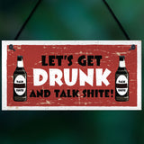 Novelty Home Bar Signs Christmas Gifts For Him Man Cave Bar Sign