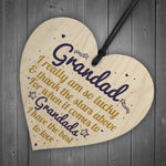 Best Grandad Gifts Wooden Heart Grandpa Birthday Gifts For Him