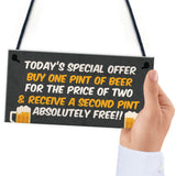 Funny Bar Sign For Man Cave Pub Hanging Sign Gift For Men Beer