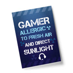 Funny Gamer Gift For Boys Bedroom Gaming Print Wall Sign Gift
