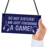 FUNNY Do Not Disturb Gaming Sign For Boys Bedroom Man Cave