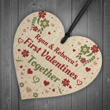 First Valentines Gift Personalised Heart Gift For Girl Boyfriend