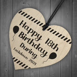 Personalised 16th 18th 21st Birthday In Lockdown 2021 Gift