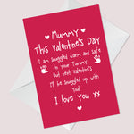 Cute Mummy to Be Valentines Card Love Baby Bump Poem