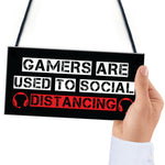 Funny Gaming Sign For Boys Bedroom Man Cave Novelty Gift