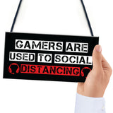 Funny Gaming Sign For Boys Bedroom Man Cave Novelty Gift
