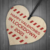 Novelty Happy Valentines Gift For Him Her Lockdown Gift Heart