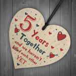 Funny Rude 5th Anniversary Gift For Husband Wife Gift For Him