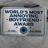 PERSONALISED Funny Wallet Insert For Boyfriend Valentines