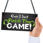 Games Room Sign Gaming Gift For Boys Bedroom Novelty Sign Gift