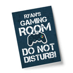 Blue Gaming Poster Gamer Gift Playstation Inspired Print