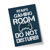 Blue Gaming Poster Gamer Gift Playstation Inspired Print
