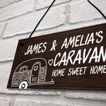 Novelty Caravan Personalised Sign Novelty Caravan Motorhome