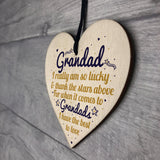 Best Grandad Gifts Wooden Heart Grandpa Birthday Gifts For Him