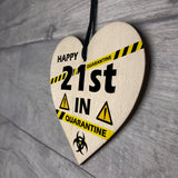PERSONALISED Happy Birthday In Quarantine 16th 18th 21st 30th