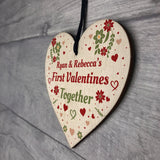 First Valentines Gift Personalised Heart Gift For Girl Boyfriend