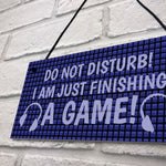 FUNNY Do Not Disturb Gaming Sign For Boys Bedroom Man Cave