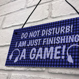 FUNNY Do Not Disturb Gaming Sign For Boys Bedroom Man Cave